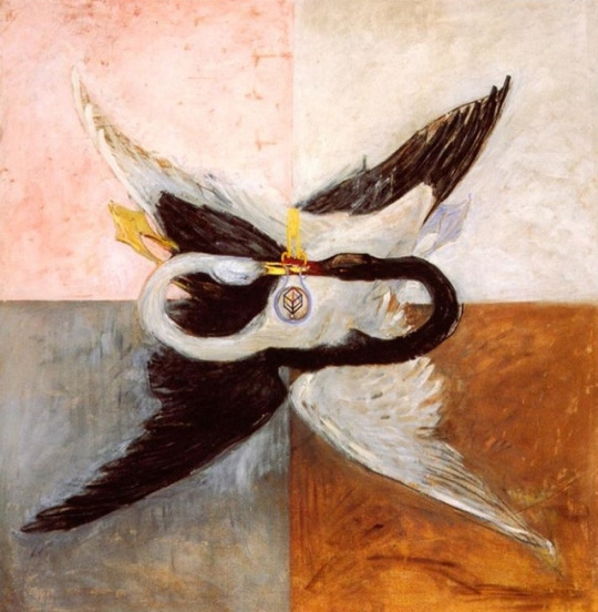 The Tail of the Swan, 1914 by Hilma AF Klint